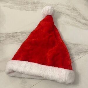 Festive Red and White Santa Hat for Kids